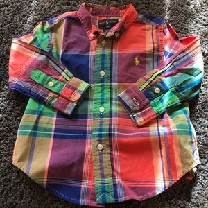 Like New Toddler Polo Button Down